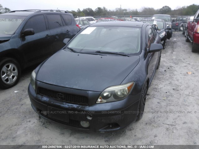 JTKDE177060090764 - 2006 TOYOTA SCION TC შავი ფოტო 6