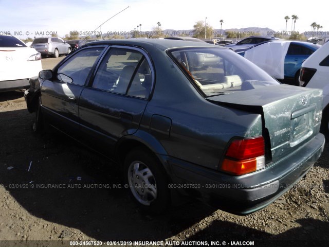 JT2BC52L8T0158295 - 1996 TOYOTA TERCEL DX GREEN photo 3