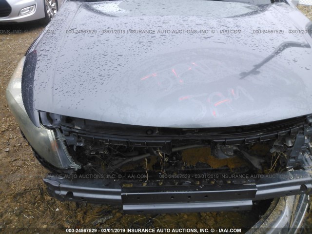 1HGCP26488A006151 - 2008 HONDA ACCORD LXP GRAY photo 10