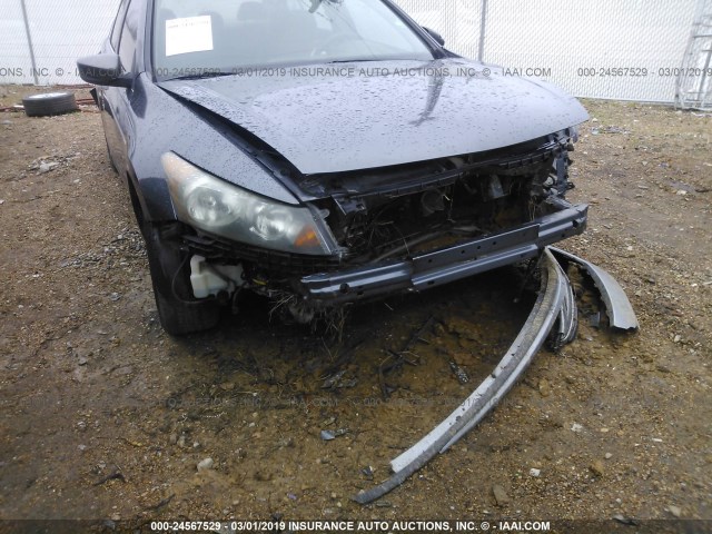 1HGCP26488A006151 - 2008 HONDA ACCORD LXP GRAY photo 6