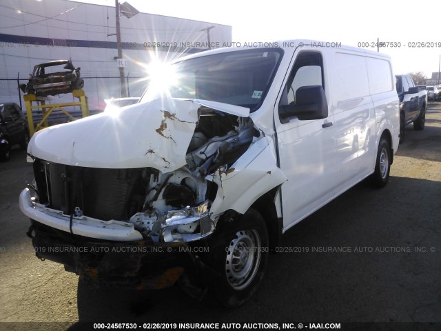 1N6BF0KM8GN809747 - 2016 NISSAN NV 1500 S/SV/2500 S/SV/SL WHITE photo 2