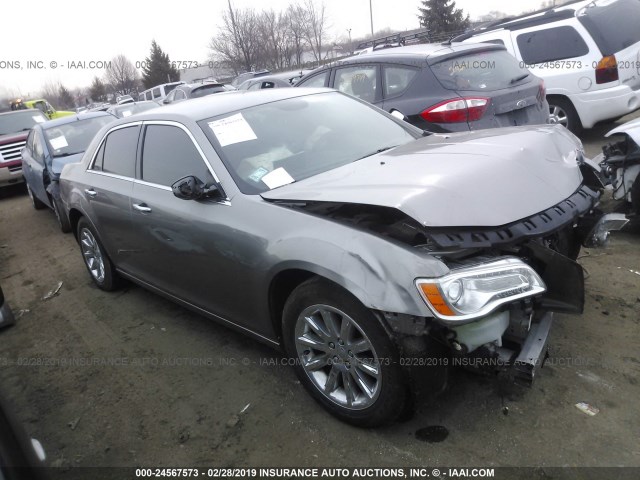 2C3CCAEG4EH171387 - 2014 CHRYSLER 300C GRAY photo 1