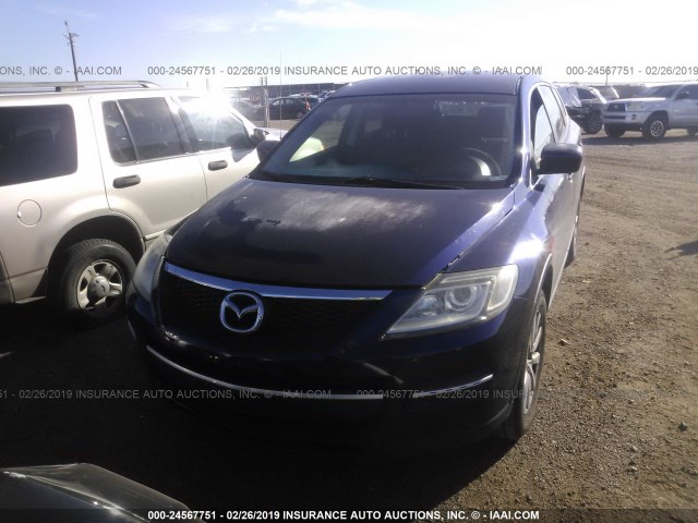 JM3TB28Y770100725 - 2007 MAZDA CX-9 BLUE photo 6