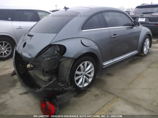 3VWJL7AT5DM621196 - 2013 VOLKSWAGEN BEETLE GRAY photo 4