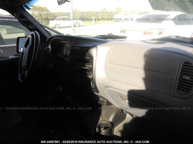 1FTKR1AD6BPB21387 - 2011 FORD RANGER BLUE photo 5