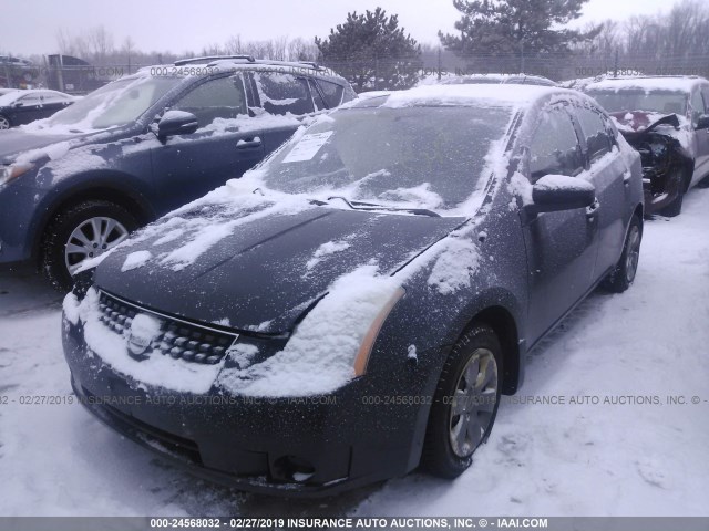 3N1AB61E39L637799 - 2009 NISSAN SENTRA 2.0/2.0S/2.0SL BLACK photo 2