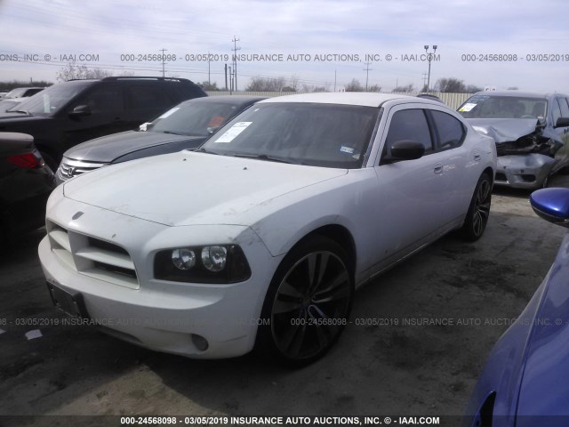 2B3KA43R56H391756 - 2006 DODGE CHARGER SE/SXT WHITE photo 2