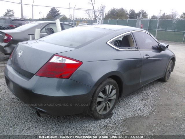 1HGCS12378A020306 - 2008 HONDA Accord LX-S GRAY photo 4