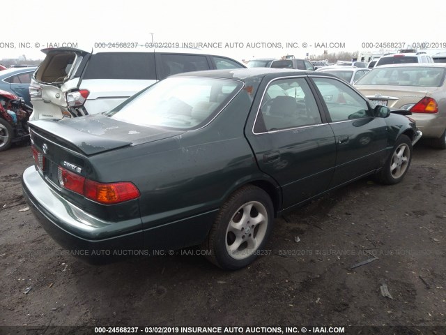 JT2BG22K210569456 - 2001 TOYOTA CAMRY CE/LE/XLE GREEN photo 4