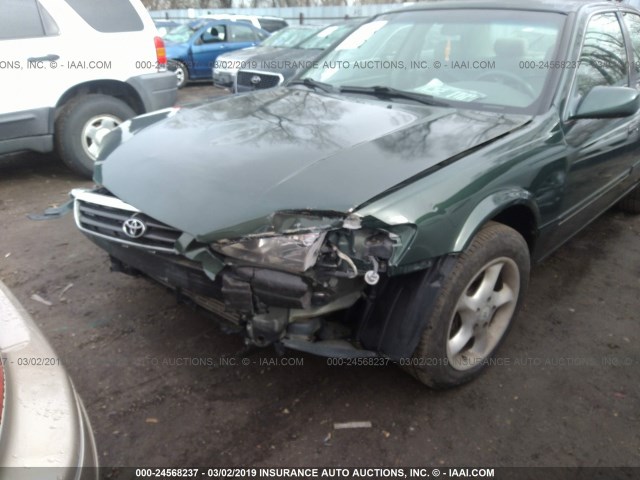 JT2BG22K210569456 - 2001 TOYOTA CAMRY CE/LE/XLE GREEN photo 6