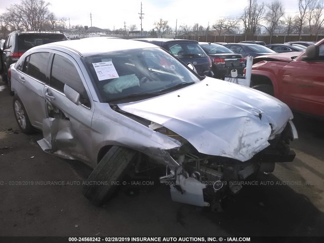 1C3CCBAB8CN282464 - 2012 CHRYSLER 200 LX SILVER photo 1