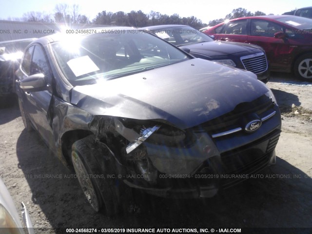 1FADP3N25EL367187 - 2014 FORD FOCUS TITANIUM SILVER photo 1