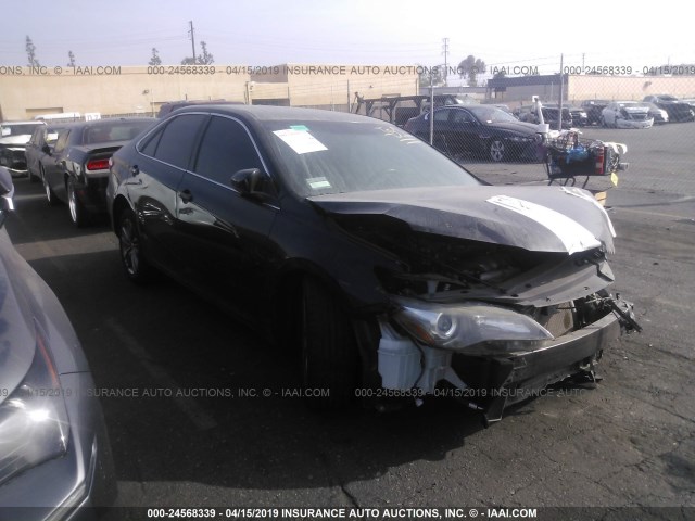 4T1BF1FK0GU550013 - 2016 TOYOTA CAMRY LE/XLE/SE/XSE BLACK photo 1