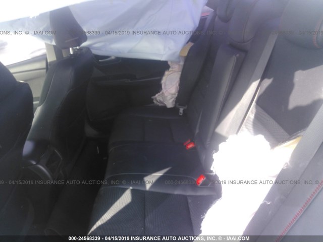 4T1BF1FK0GU550013 - 2016 TOYOTA CAMRY LE/XLE/SE/XSE BLACK photo 8