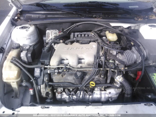 1G1NE52J13M685738 - 2003 CHEVROLET MALIBU LS WHITE photo 10