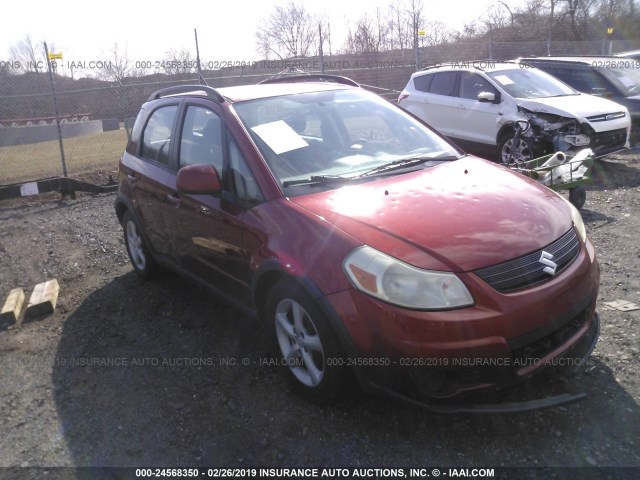 JS2YB413285103485 - 2008 SUZUKI SX4 CONVENIENCE ORANGE photo 1