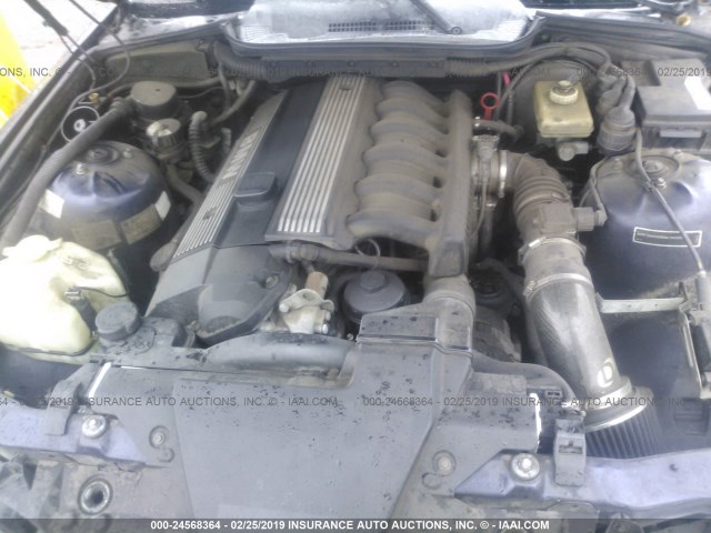 WBABG232XTET30715 - 1996 BMW 328 IS AUTOMATIC BLACK photo 10
