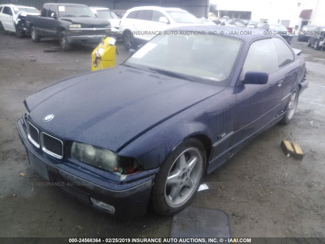 WBABG232XTET30715 - 1996 BMW 328 IS AUTOMATIC BLACK photo 2