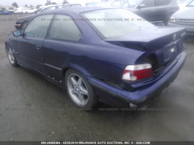 WBABG232XTET30715 - 1996 BMW 328 IS AUTOMATIC BLACK photo 3