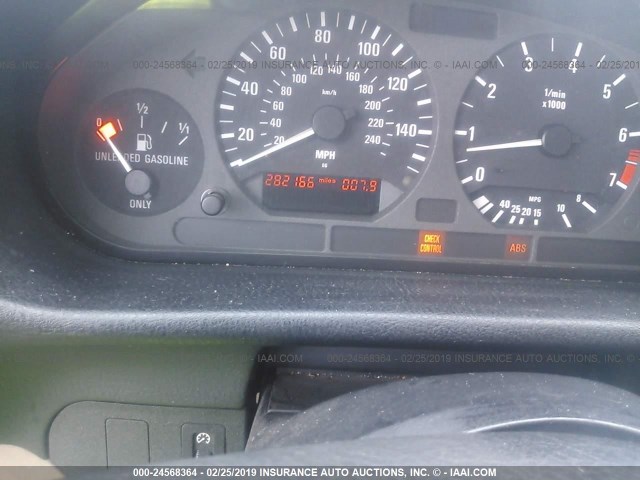 WBABG232XTET30715 - 1996 BMW 328 IS AUTOMATIC BLACK photo 7