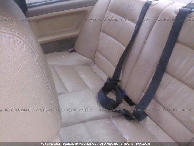 WBABG232XTET30715 - 1996 BMW 328 IS AUTOMATIC BLACK photo 8