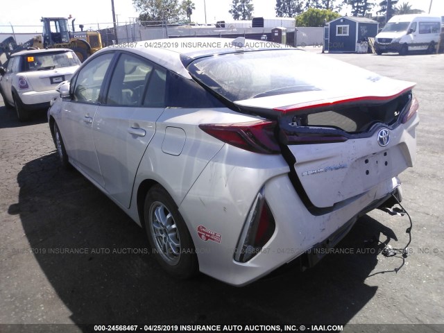 JTDKARFP3H3062727 - 2017 TOYOTA PRIUS PRIME  金色 照片 3