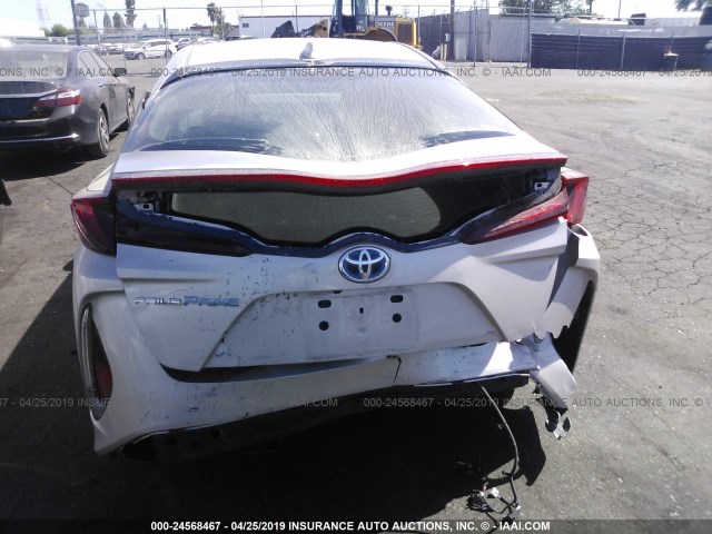 JTDKARFP3H3062727 - 2017 TOYOTA PRIUS PRIME  金色 照片 6