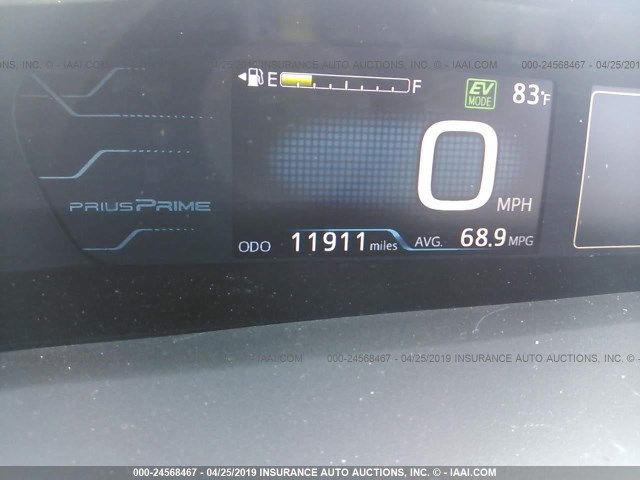 JTDKARFP3H3062727 - 2017 TOYOTA PRIUS PRIME  金色 照片 7