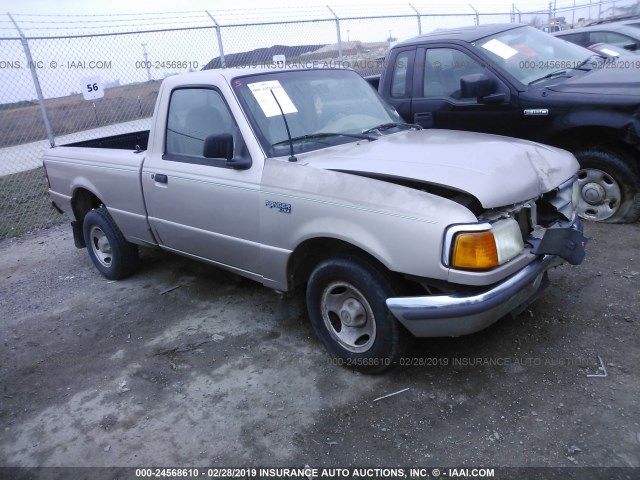 1FTCR10A8VPB04428 - 1997 FORD RANGER GOLD photo 1