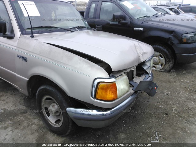 1FTCR10A8VPB04428 - 1997 FORD RANGER GOLD photo 6