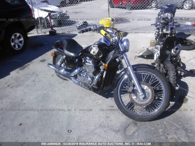 JH2RC534X7M000558 - 2007 HONDA VT750 C2F შავი ფოტო 1