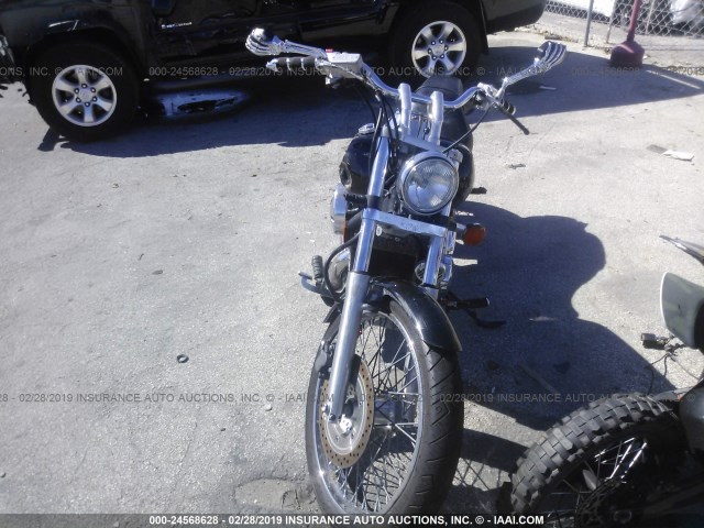 JH2RC534X7M000558 - 2007 HONDA VT750 C2F შავი ფოტო 5