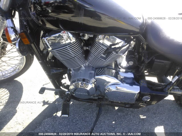 JH2RC534X7M000558 - 2007 HONDA VT750 C2F შავი ფოტო 9