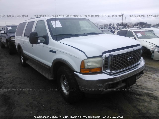 1FMNU42S8YEA46265 - 2000 FORD EXCURSION LIMITED WHITE photo 1