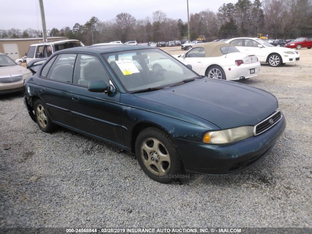 4S3BD6557S7210268 - 1995 SUBARU LEGACY LS/LSI GREEN photo 1