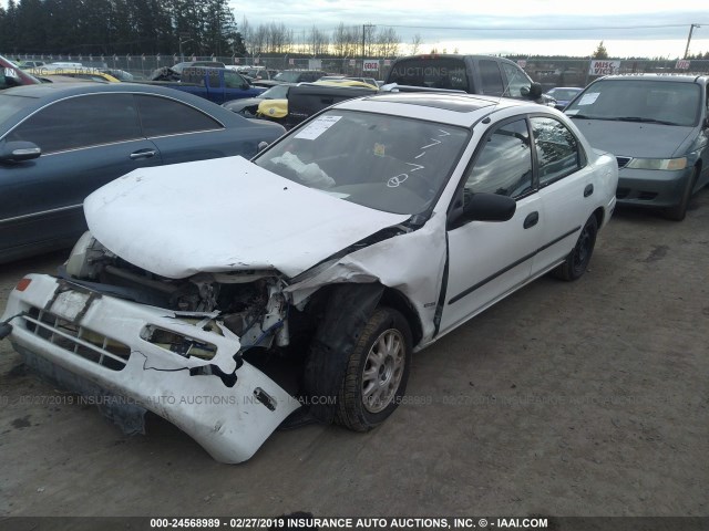 JM1BA1428S0121241 - 1995 MAZDA PROTEGE LX/ES თეთრი ფოტო 2