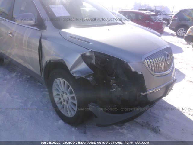 5GAEV237X8J266788 - 2008 BUICK ENCLAVE CXL SILVER photo 6