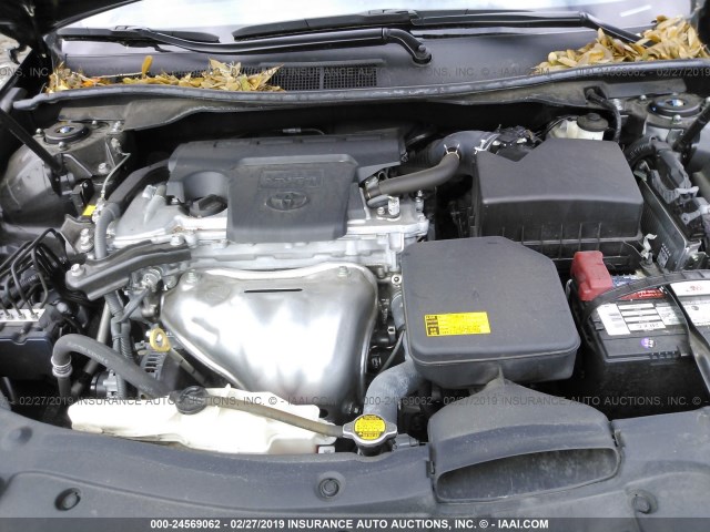 4T1BF1FK0EU431911 - 2014 TOYOTA CAMRY L/SE/LE/XLE 黑色 照片 10