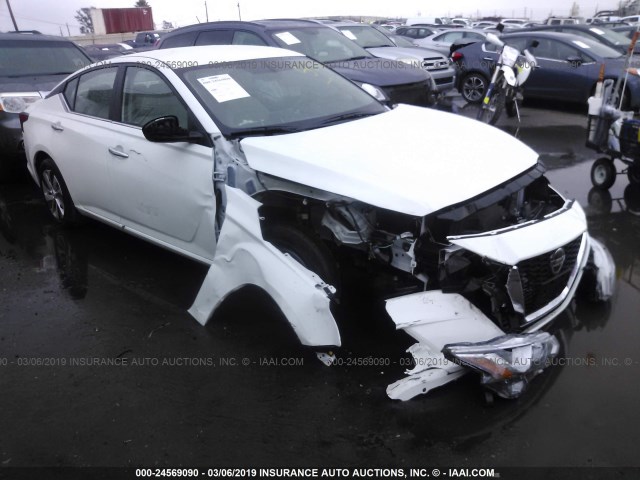 1N4BL4BV6KC122451 - 2019 NISSAN ALTIMA WHITE photo 1