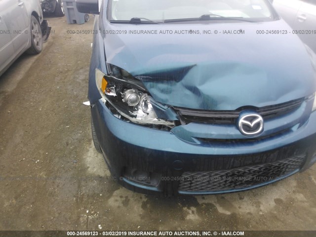 JM1CR293X70138327 - 2007 MAZDA 5 BLUE photo 6