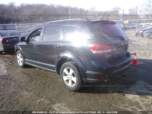 3C4PDDBG4CT136126 - 2012 DODGE JOURNEY SXT BLACK photo 3