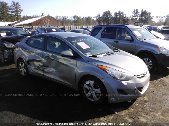 KMHDH4AEXBU102764 - 2011 HYUNDAI ELANTRA GLS/LIMITED GRAY photo 1