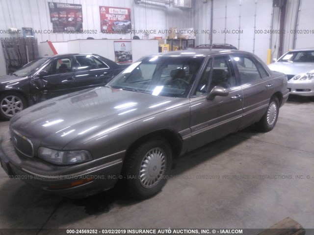 1G4HR52K6XH427405 - 1999 BUICK LESABRE LIMITED GRAY photo 2