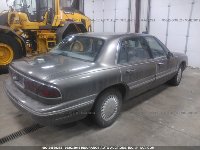 1G4HR52K6XH427405 - 1999 BUICK LESABRE LIMITED GRAY photo 4