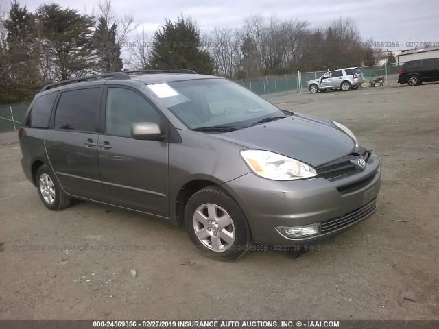 5TDZA22C84S213885 - 2004 TOYOTA SIENNA XLE/XLE LIMITED GRAY photo 1