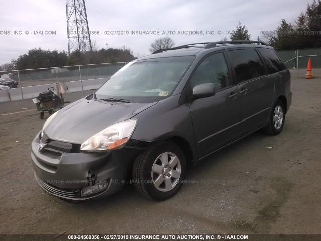 5TDZA22C84S213885 - 2004 TOYOTA SIENNA XLE/XLE LIMITED GRAY photo 2