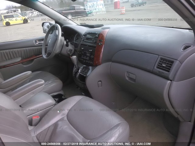 5TDZA22C84S213885 - 2004 TOYOTA SIENNA XLE/XLE LIMITED GRAY photo 5