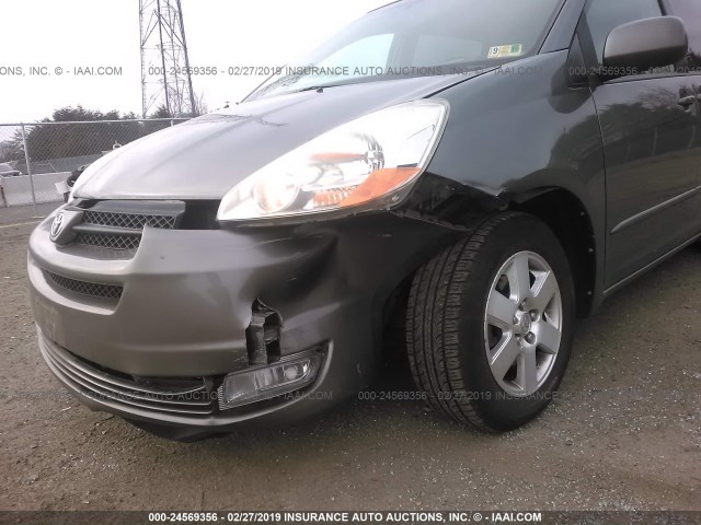 5TDZA22C84S213885 - 2004 TOYOTA SIENNA XLE/XLE LIMITED GRAY photo 6