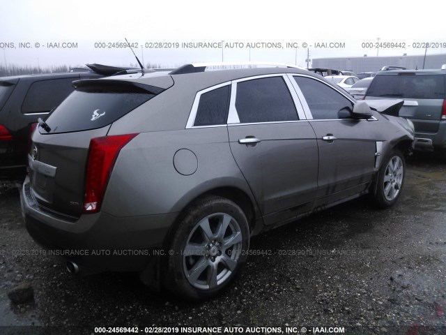 3GYFNBE33CS619242 - 2012 CADILLAC SRX PERFORMANCE COLLECTION Қоңыр фото 4