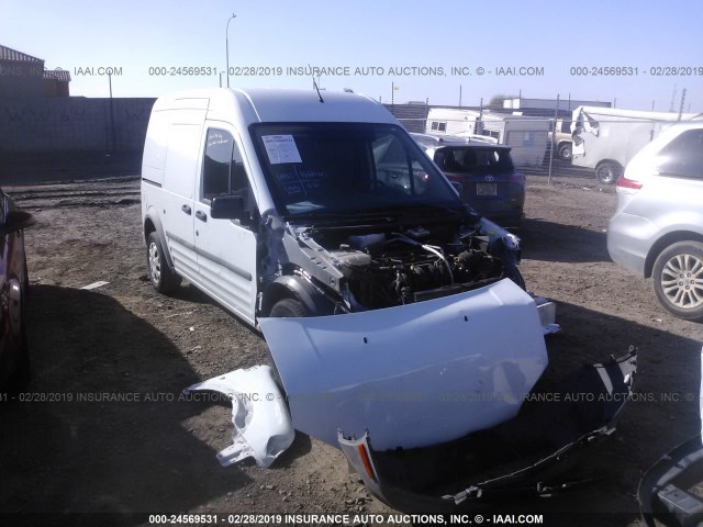 NM0LS7AN6DT155454 - 2013 FORD TRANSIT CONNECT XL WHITE photo 1